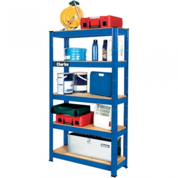 Clarke CSM5150BP 150kg Boltless Shelving (Blue) - Code 6600804