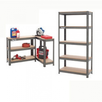 Clarke CSR5150B Boltless Shelving Unit - 150Kg Dark Grey - Code 6600812