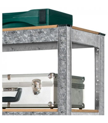 Clarke CSM5150G Heavy Duty 150kg Boltless Shelving (Galvanised) - Code 6600816