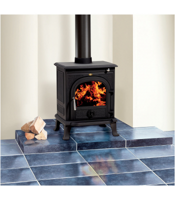 Clarke Richmond II 8kW Eco-Design Ready Cast Iron Wood Burning Stove - Code 6909951