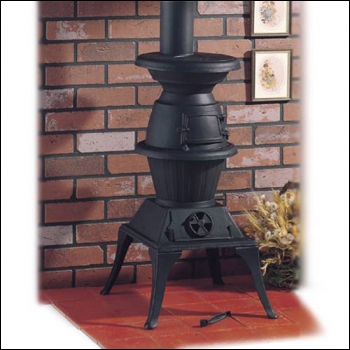 Clarke Potbelly Large - Cast Iron Stove