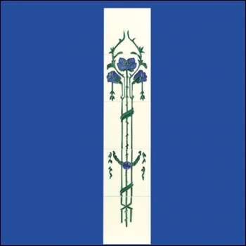 Clarke White & Blue Tile Set