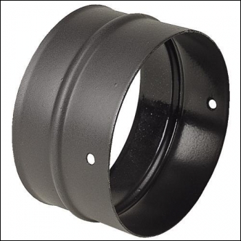 Clarke 75mm x 117mm dia. Flue Connector (Std Pot Belly)
