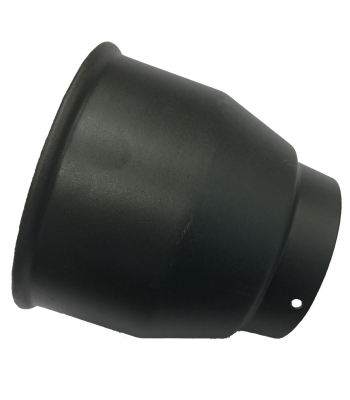 4-5" Flue (Stepped) Connector x 75mm length - Code 6911185