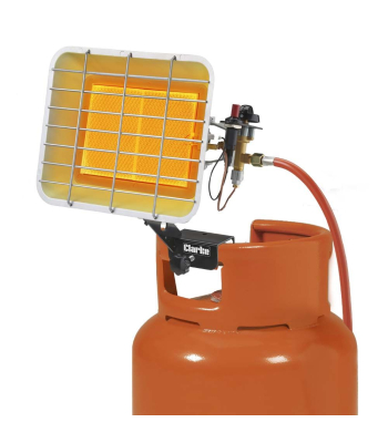 Clarke GSH15 Gas Bottle Top Heater with Piezo Ignitor - Code 6920040