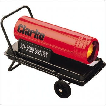 Clarke XR75 Diesel/Paraffin Fired Space Heater