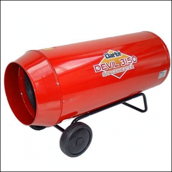Clarke Devil 3150 Propane Fired Space Heater - Dual Voltage