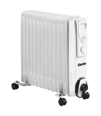 Clarke OFR13/250B 2.5kW Oil Filled Radiator - Code 6934008