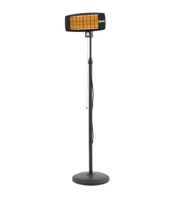 Clarke IQ2000S 2kW Infrared Quartz Halogen Heater With Floor Stand - Code 6939006