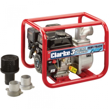 Clarke PS75 Petrol Powered 3 inch  Semi-Trash Water Pump - Code 7230160