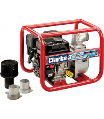 Clarke PS75A Petrol Powered 3” Semi-Trash Water Pump - Code 7230162