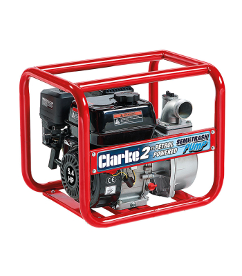 Clarke PS50 Petrol Powered 2" Semi-Trash Water Pump - Code 7230167