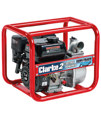 Clarke PF50 Petrol Powered 2" Full-Trash Water Pump - Code 7230168
