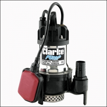 Clarke HSE200A - 38mm Submersible Water Pump