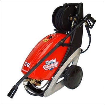 Clarke EHD170 3-Phase Power Washer - 2500psi