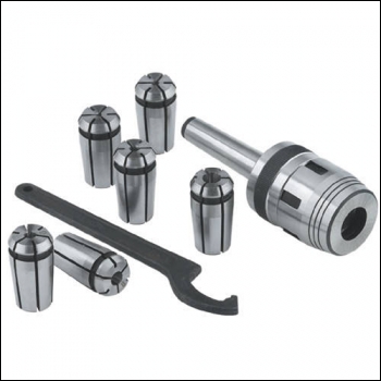 Clarke Mill Chuck Set for CMD10 & CL251MH Mill / Drill