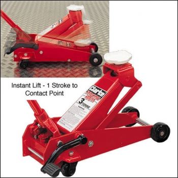 Clarke CTJ3QLG 3-T. Quick Lift Pro. Trolley Jack
