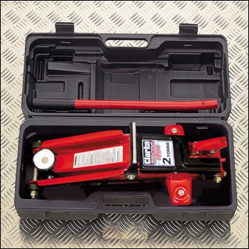 Clarke 2 Tonne DIY Trolley Jack with Carry Case