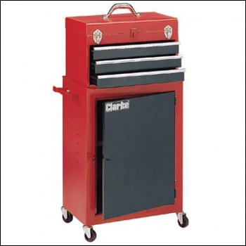Clarke CTB3 - 3 Drawer Tool Chest & Cabinet Set