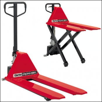 Clarke HLPT550 - 1�T High Lift Pallet Truck