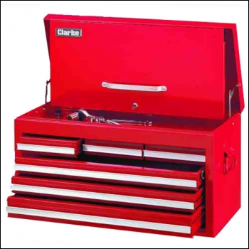 Clarke CTC106 - 6 Drawer Chest c/w Drop Front