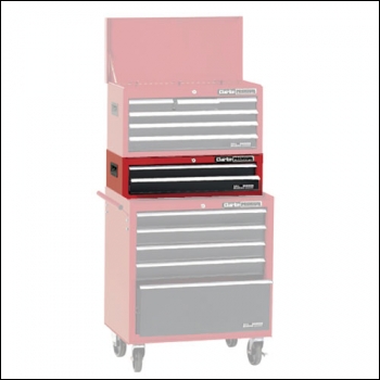 Clarke  CLB200 - 2 Drawer Step Up Tool Chest