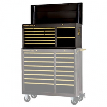 Clarke CBB224BG 14 Drawer Tool Chest (Black & Gold)