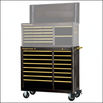 Clarke CBB226BG16 Drawer Mobile Tool Cabinet (Black & Gold)