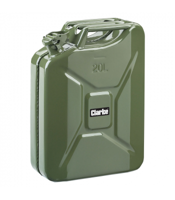 Clarke UN20LG 20 Litre Fuel Can (Green) - Code 7650210