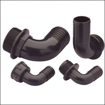 Clarke 25mm Female Thread Hose Adaptor 90?