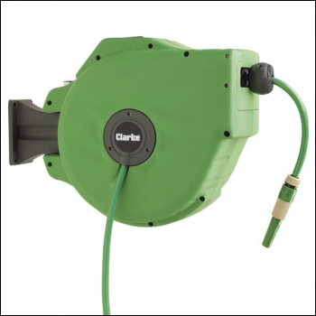 Clarke 20 Metre Auto Retractable Garden Hose Reel