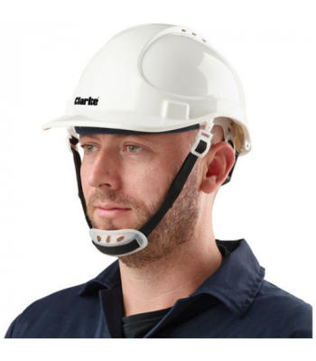 Clarke SHW1 Safety Helmet White - Code 8133822