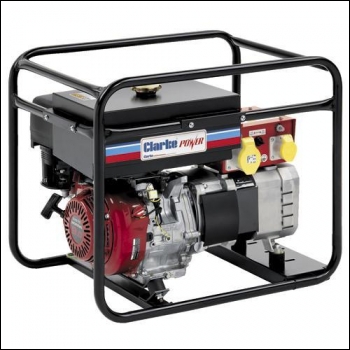 Clarke CP5050LR - Long Run Frame Mounted Petrol Generator 5.0kVA