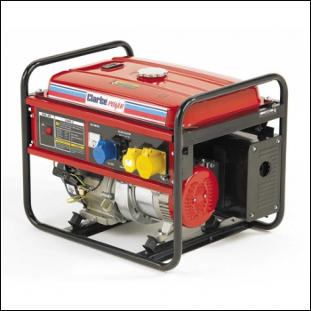 Clarke FG3050 3kVA Portable Petrol Powered Generator