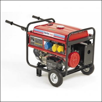 Clarke FG4050ES 4.5 kVA Portable Petrol Generator c/w Electric Start