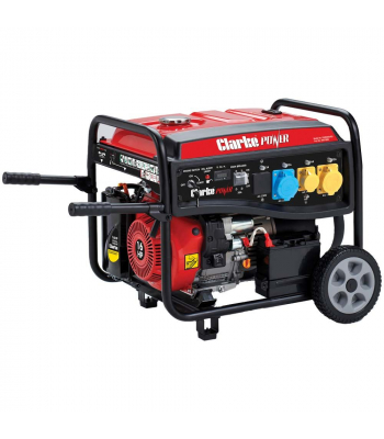 Clarke PG9500ADVES EURO5 8.5kW Open Frame Dual Voltage (230V/110V) Petrol Generator - Code 8857860
