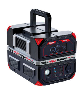Clarke PPS1200 1200W Peak Portable Power Station - Code 8877145