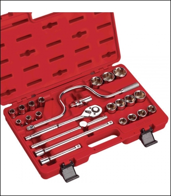 Clarke 24pc ½” Drive Metric Socket Set - PRO353