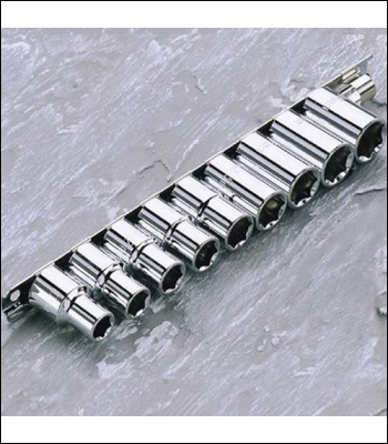 Clarke PRO363 9-Pce 3/8 inch  Drive AF Socket Set