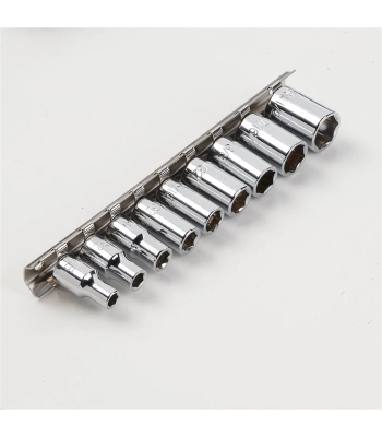 Clarke PRO415 1/4 inch D Socket Set on Clip - AF 9 pc - Code 1700822