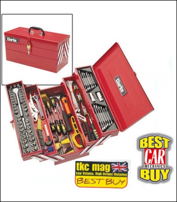 Clarke CHT641 - 199 Pce DIY Tool Kit with Cantilever Tool Box