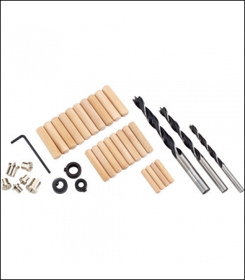 Clarke CHT745 43 Piece Dowelling Accessory Kit