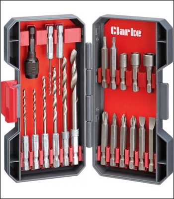 Clarke CHT760 20 Piece Drill And Driver Set