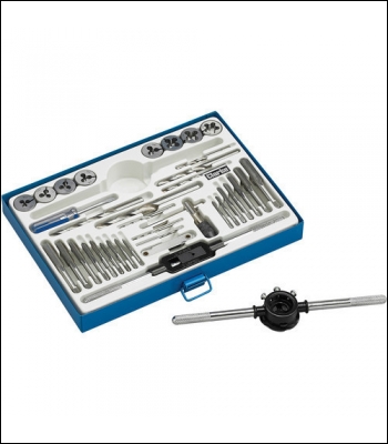 Clarke CHT774 37 Piece Metric Tap And Die Set