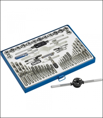 Clarke CHT775 52 Piece Metric/Unf/Bsp Tap And Die Set