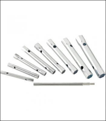 Clarke CHT813 8 Piece Metric Tubular Box Spanner Set - Code 1801813
