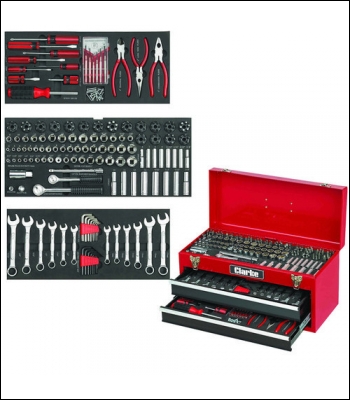 Clarke CHT862 235 Piece Mechanics Tool Kit