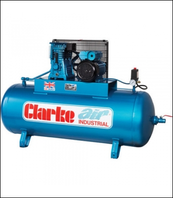 Clarke XE18/200 (WIS) 3 phase Air Compressor (400V 3ph)