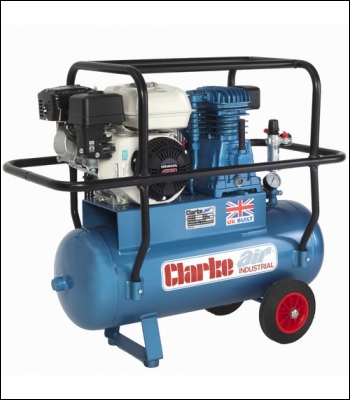 Clarke XPPH15/50 Portable Petrol Driven Air Compressor - Code 2092565