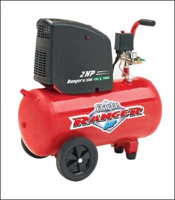 Clarke Ranger 6/500 2hp 50 Litre Oil Free Air Compressor